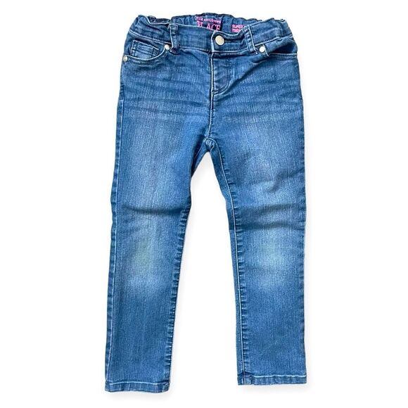 The Children’s Place Toddler Girl’s Super Skinny Adjustable Waist Denim Jeans 5T - Picture 10 of 11